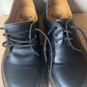 Dr. Martens Black Leather Oxfords
